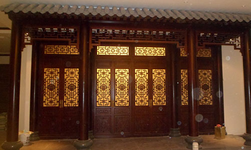 安岳传统仿古门窗浮雕技术制作方法