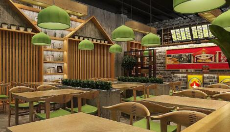 安岳如何设计中式快餐店打造中式风味